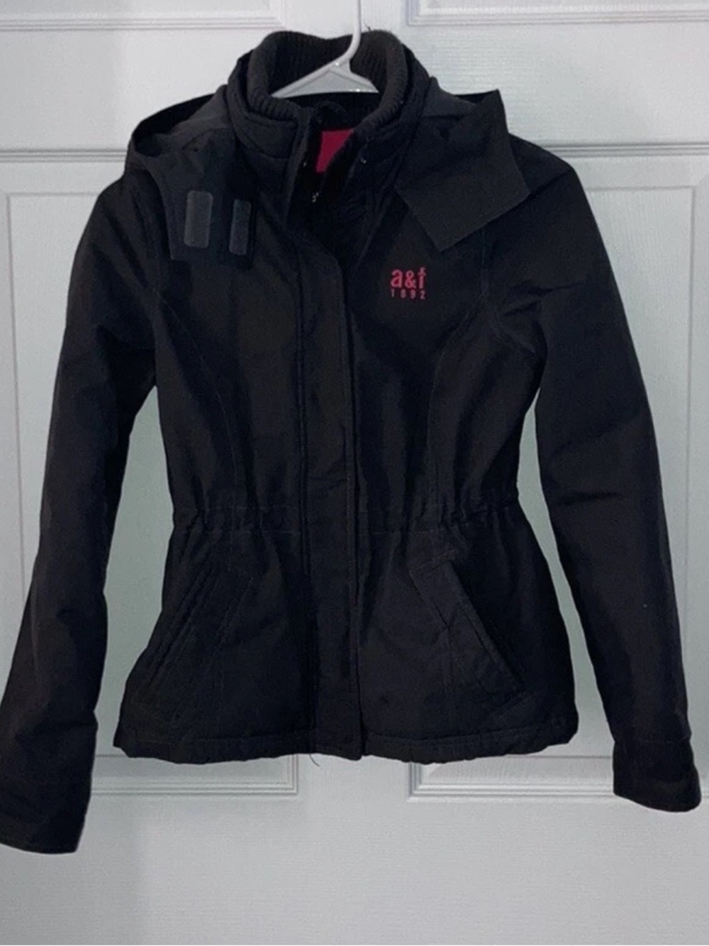 Abercrombie A&F All Season Weather Warrior Jacket Girls Kids Size XL